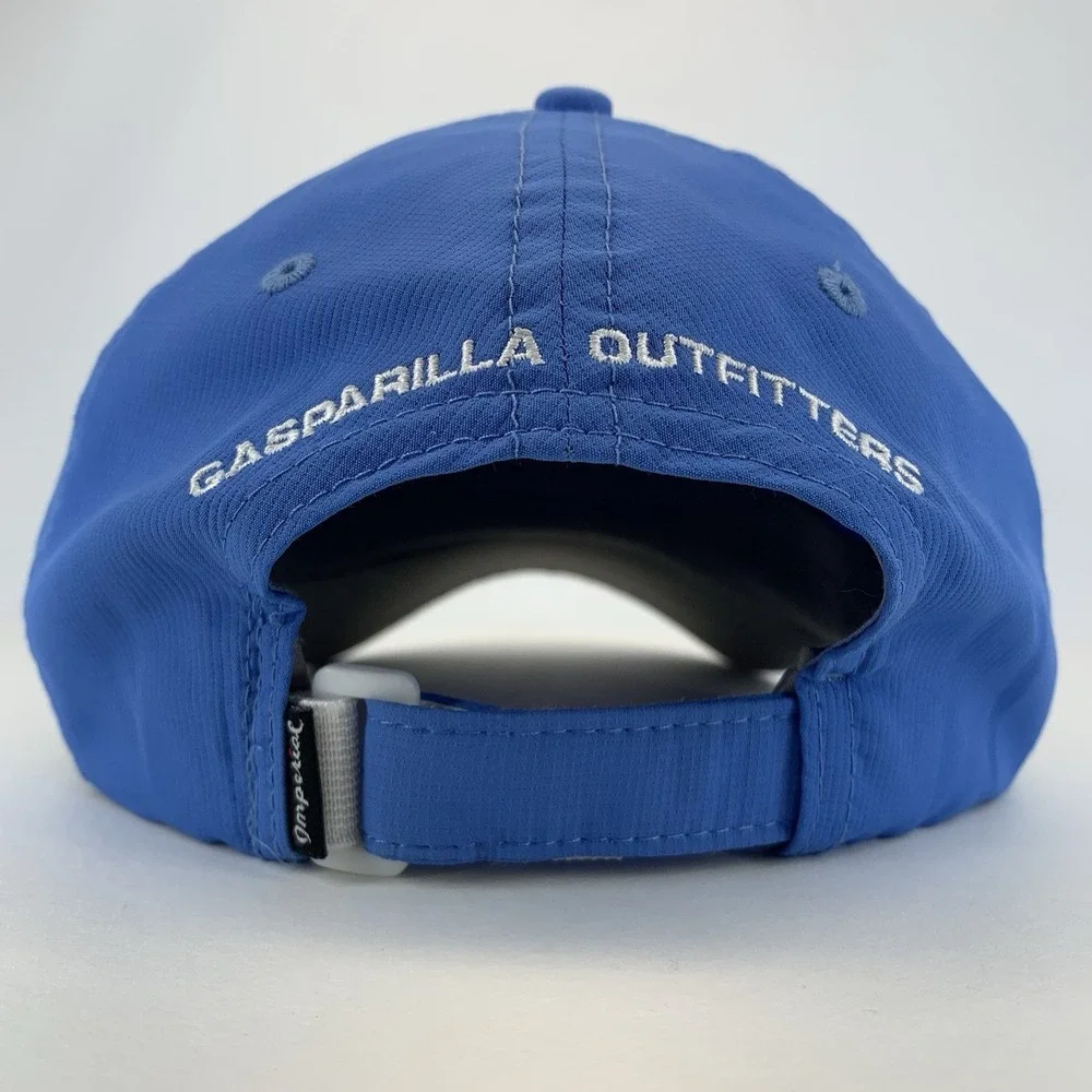 Gasparilla Island Hat Boca Grande Blue Imperial Adjustable OSFA Baseball Cap